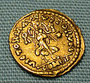 Semissis of Anastasius I, Gold, Byzantine