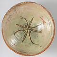 Bowl with Abstract Floral Pattern, Terracotta decorated in sgraffito, Byzantine