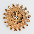 Elements from a Necklace, Gold, cloisonnè enamel, Spanish