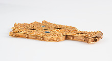 Elements from a Necklace, Gold, cloisonnè enamel, Spanish