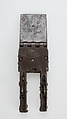 Lock, Iron, copper alloy bells, French