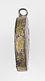 Amulet Carved in Intaglio (Incised), Hematite, silver mount, Byzantine (Egypt)