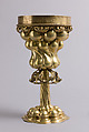 Double Cup, Mattheus Epfenhauser (German), Silver gilt, silver medallions, German