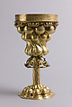 Double Cup, Mattheus Epfenhauser (German), Silver gilt, silver medallions, German