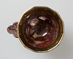 Jasper Cup with Gilded-Silver Mounts, Jasper, silver gilt mount and foot, Bohemian