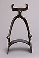 Stirrup, Iron with copper alloy inlay, Anglo-Scandinavian
