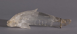 Rock Crystal Statuette of a Dolphin, Rock crystal, North African (Carthage)
