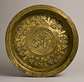 Plate, The Annunciation, Brass, German