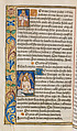 Book of Hours, Gilles Hardouyn (French), Tempera, ink and gold on parchment; leather binding, French