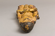 God of the Trinity, Limewood (?) with pastiglia, polychromy and gilding, German