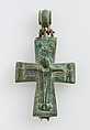 Reliquary Pendant, Copper alloy, Byzantine
