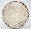 Ribbed Plate, Silver, Byzantine