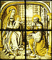 The Adoration of the Magi, Colorless glass, vitreous paint and silver stain, German