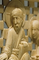 Plaque with Christ Receiving Magdeburg Cathedral from Emperor Otto I, Elephant ivory, Ottonian