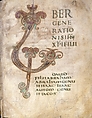 Gospel Book (so-called Small Bernward Gospel), Mss: Opaque paint, gold, and silver on parchment; Binding and front cover: Leather, copper worked in vernis brun; gilded copper, rock crystal, paint on parchment under horn (?) on oak. Byzantine ivory plaque, Northeast French and German (Hildesheim)