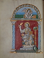 Guntbald Gospels, Opaque paint and gold on parchment, German (Hildesheim)