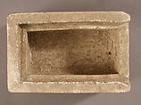Reliquary in the Shape of a Sarcophagus, Marble, Byzantine