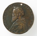 Medal of Cornelio Musso, Copper alloy, North Italian