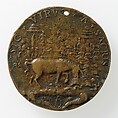 Medal of Cornelio Musso, Copper alloy, North Italian