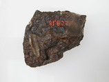 Belt Plate Fragment, Iron, silver inlay, Frankish
