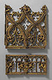 Panels, Wood, gilding, French