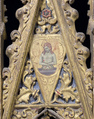 Reliquary, Wood, paint and guilding, Italian
