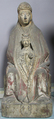 Virgin and Child, Stone, originally painted, French