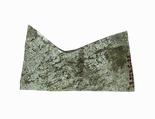 Glass Fragment, Colorless glass, French