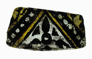 Glass Fragment, Colorless glass, North French