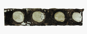 Glass Fragment, Colorless glass, European