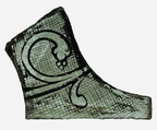 Glass Fragment, Colorless glass, French (?)