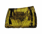 Glass Fragment, Pot metal glass, European