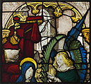 Annunciation of the Death of of the Virgin, Master of the Life of Saint John the Baptist French, Pot-metal glass and vitreous paint, French