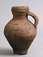 Jug, Earthenware, Coptic