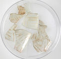 Glass Fragments, Glass (clear), Coptic