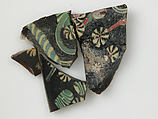 Glass Fragments from a Vessel, Glass, Coptic