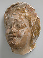 Head, Plaster, Coptic