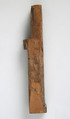 Wood Fragment, Wood, Coptic