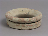 Ring, Earthenware, Coptic