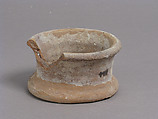 Ring, Earthenware, Coptic