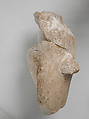 Fragment of a Male Torso, Marble, Coptic