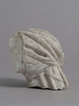Fragment of the Knot of a Tunic, Marble, Coptic