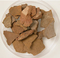 Pottery Fragments, Terracotta and stone, Coptic