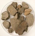 Fragments, Terracotta and stone, Coptic