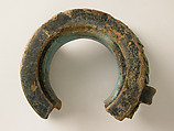 Pottery Fragment, Earthenware, glazed (faience), Coptic