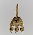 Earring, Gold, Byzantine or Langobardic