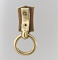 Gold Belt Mount with Loop, Gold, Avar