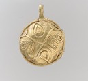 Pendant, Gold, Langobardic