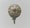 Hairpin Knob, Gilded bronze, Roman