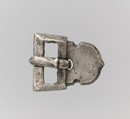 Shoe Buckle, Silver, Byzantine